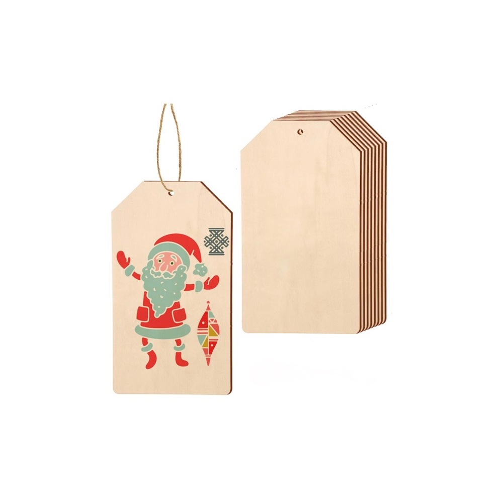 New 3x2 blank wood gift tags